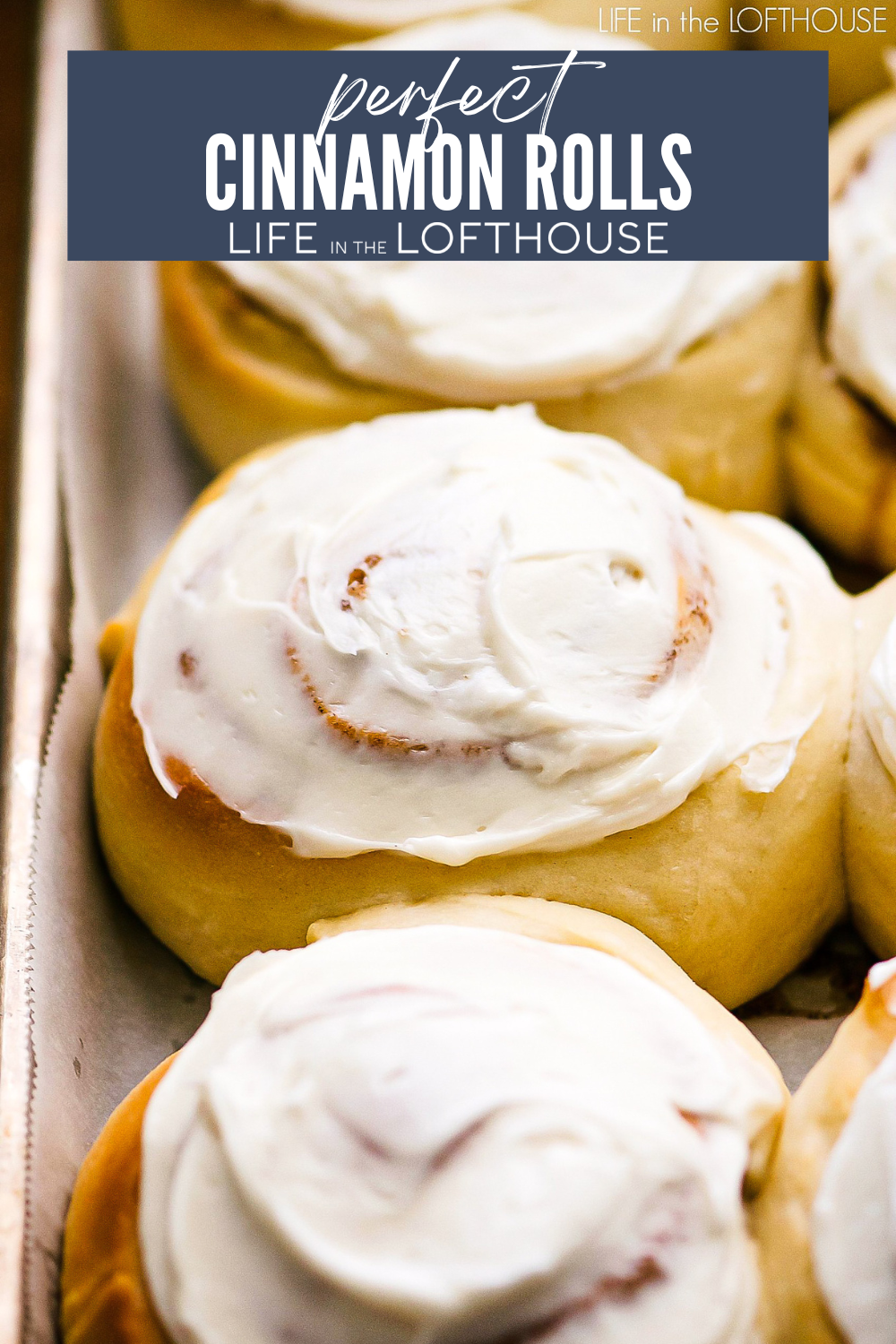 If you're looking for the best cinnamon roll recipe ever then look no further! These Perfect Cinnamon Rolls are the most delicious, soft and fluffy cinnamon rolls you'll ever eat!