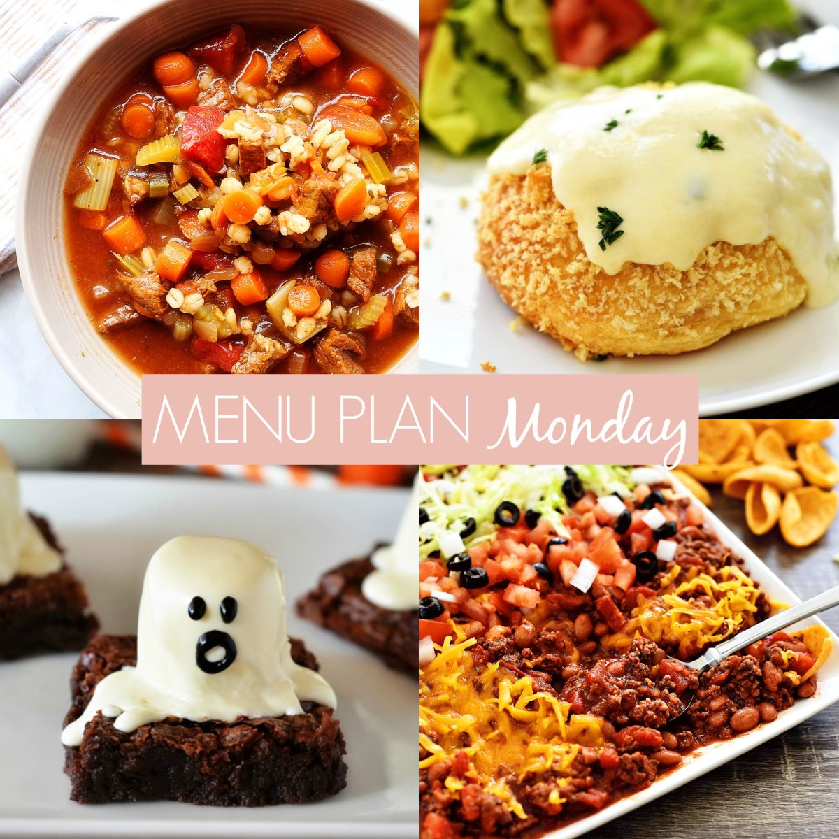 Menu Plan Monday 