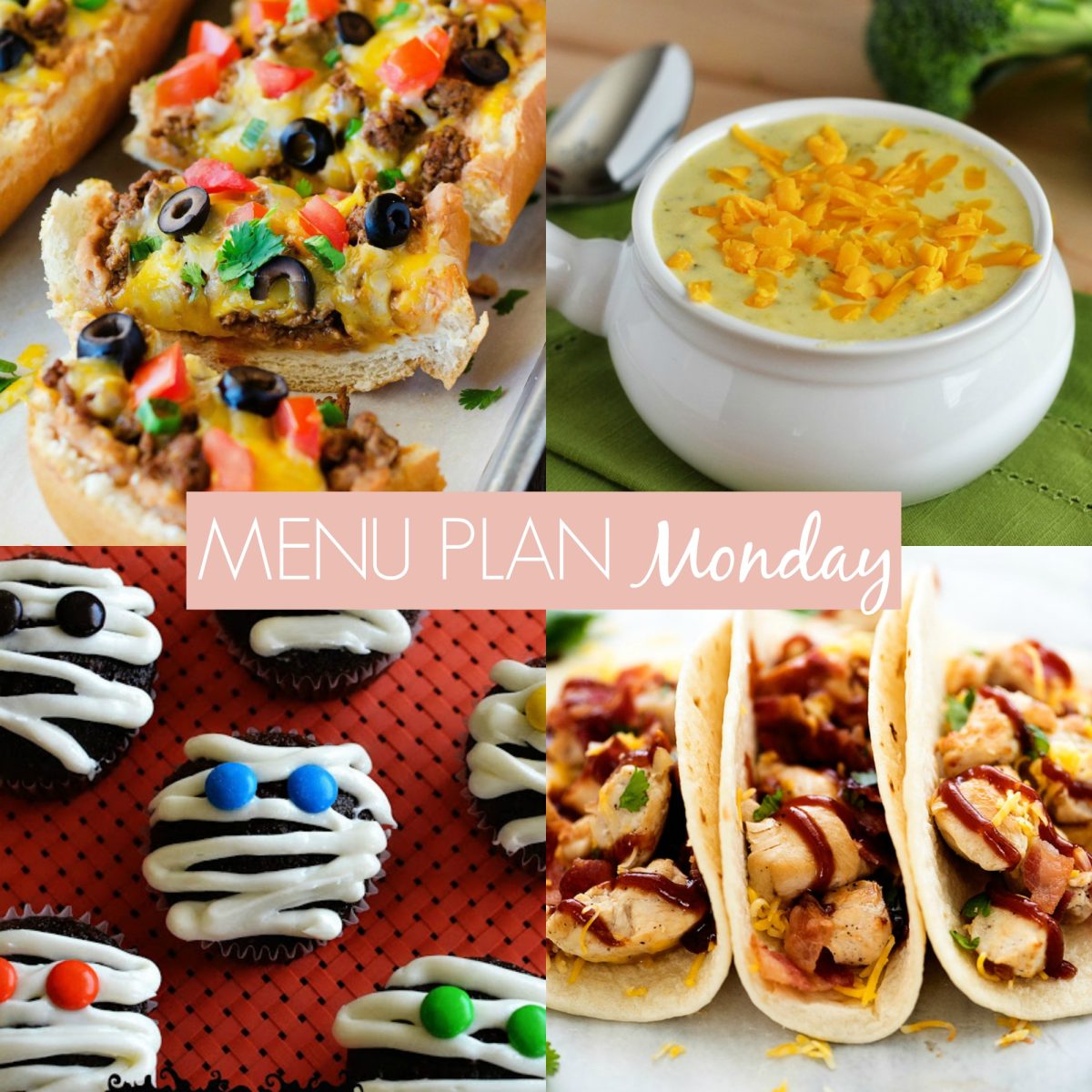 Menu Plan Monday 