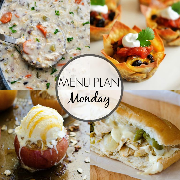 Menu Plan Monday #262