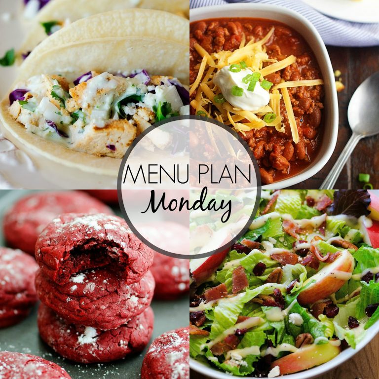 Menu Plan Monday