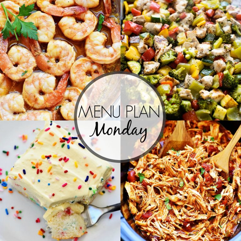 Menu Plan Monday