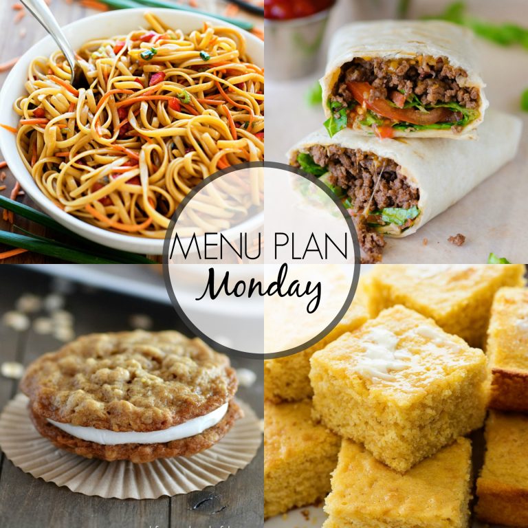 Menu Plan Monday #271