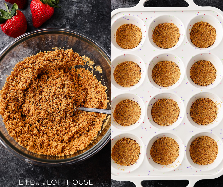 Chocolate Dipped Strawberry Mini Cheesecakes Ingredients