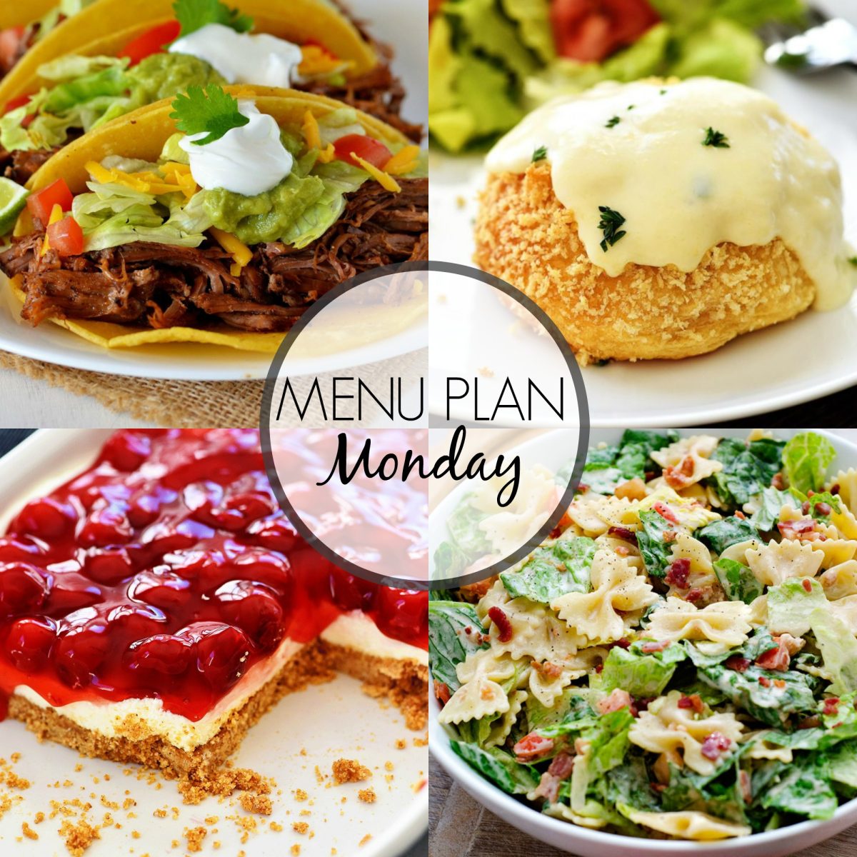 Menu Plan Monday #276