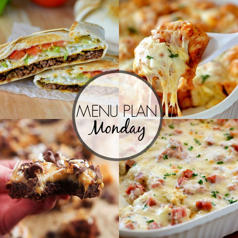 Menu Plan Monday