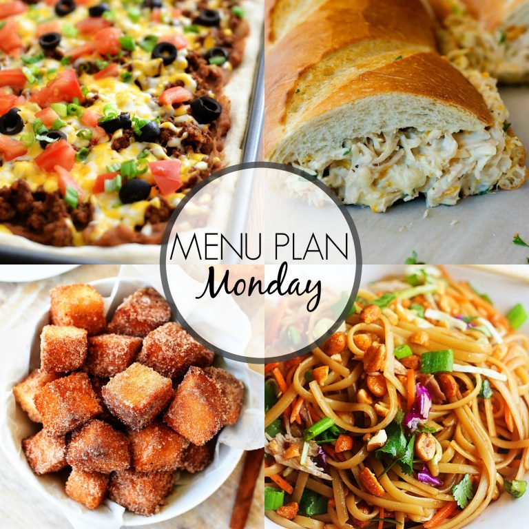 Menu Plan Monday
