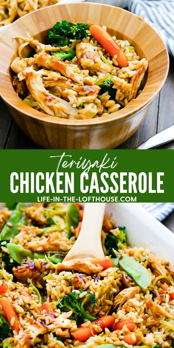 Teriyaki Chicken Casserole
