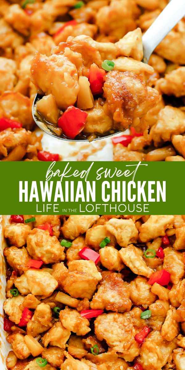 Baked Sweet Hawaiian Chicken