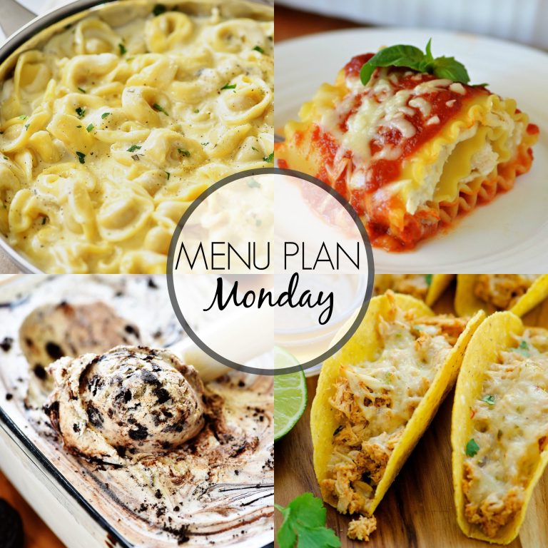 Menu Plan Monday #285