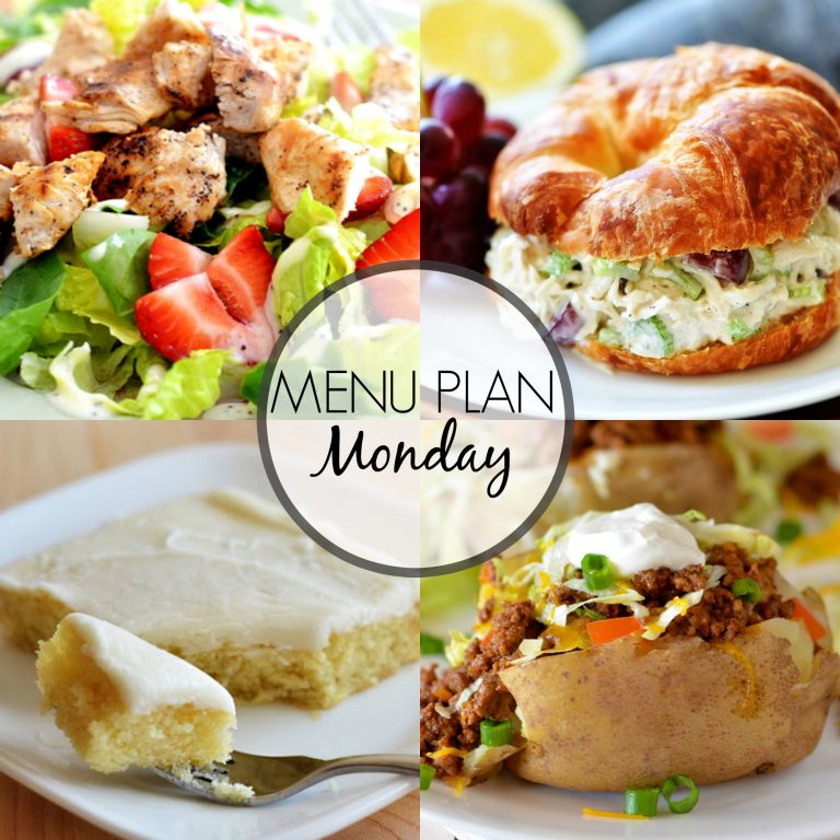 Menu Plan Monday