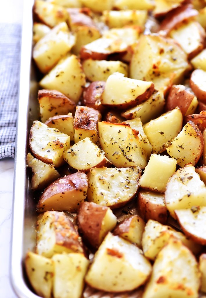 Garlic Parmesan Potatoes