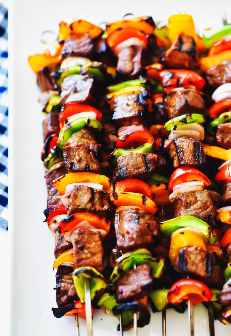 Grilled Steak Kebabs