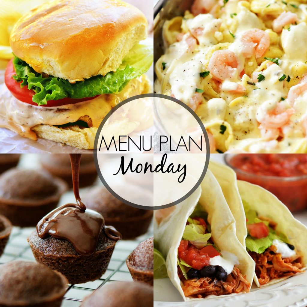 Menu Plan Monday 