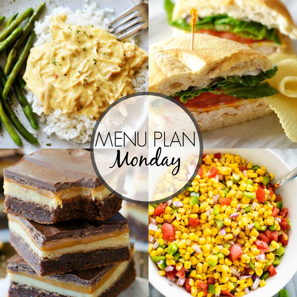 Menu Plan Monday 295