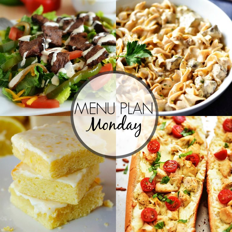 Menu Plan Monday