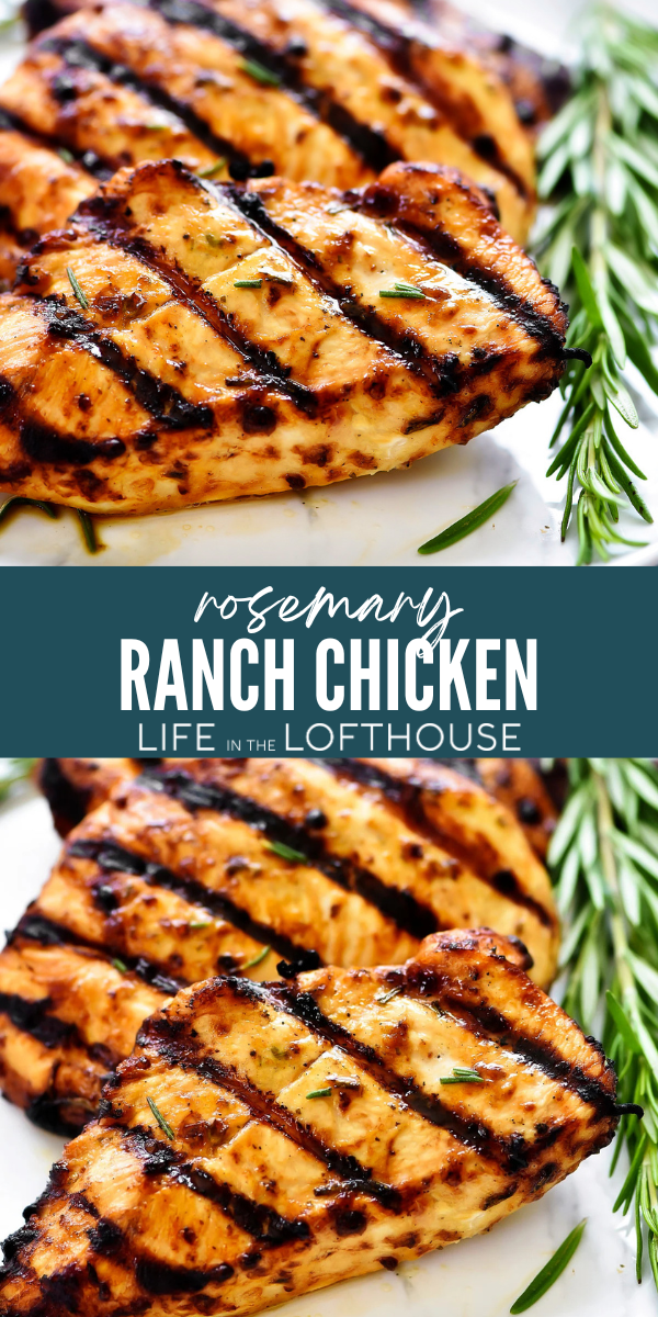 Rosemary Ranch Chicken Pinterest Pin