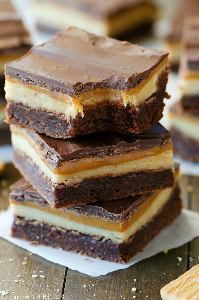 Twix Brownies 