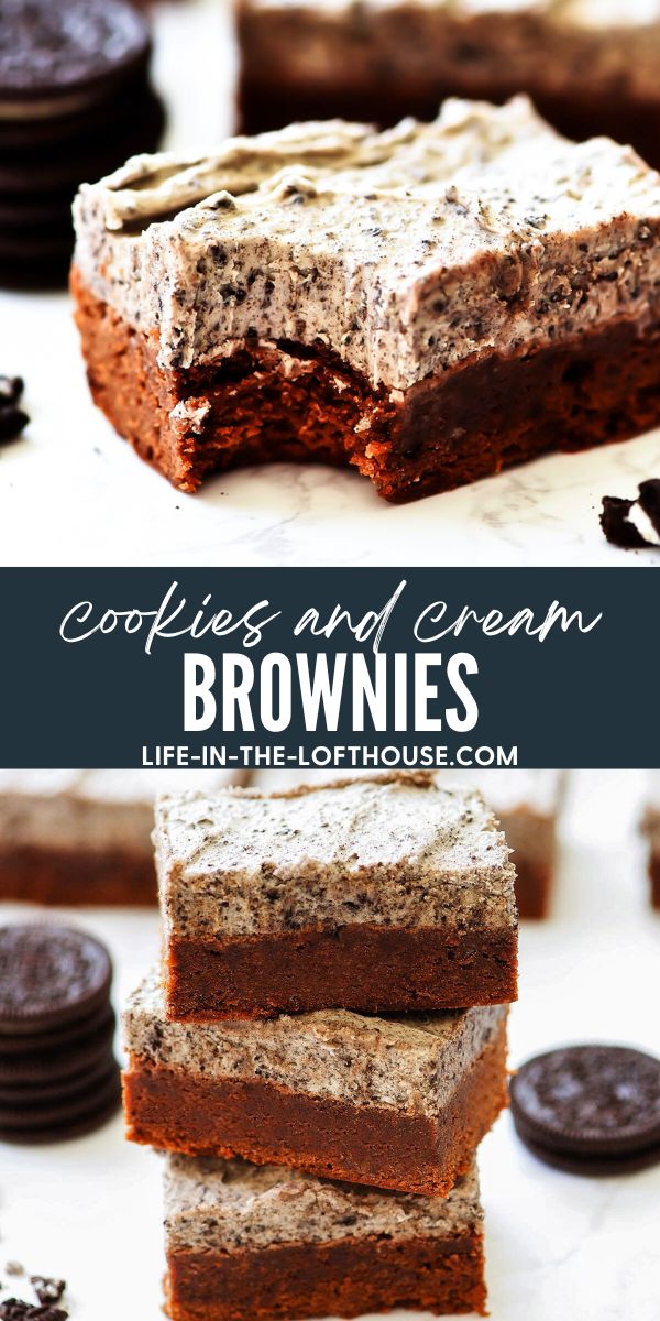 Cookies And Cream Brownies