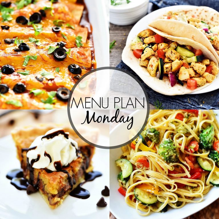 Menu Plan Monday 299