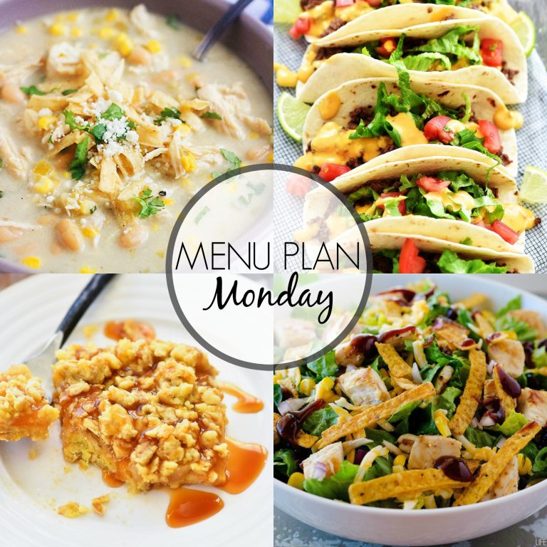 Menu Plan Monday is a collection of family favorite recipes from dinner to dessert.
