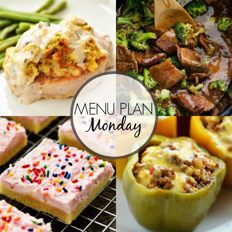 Menu Plan Monday