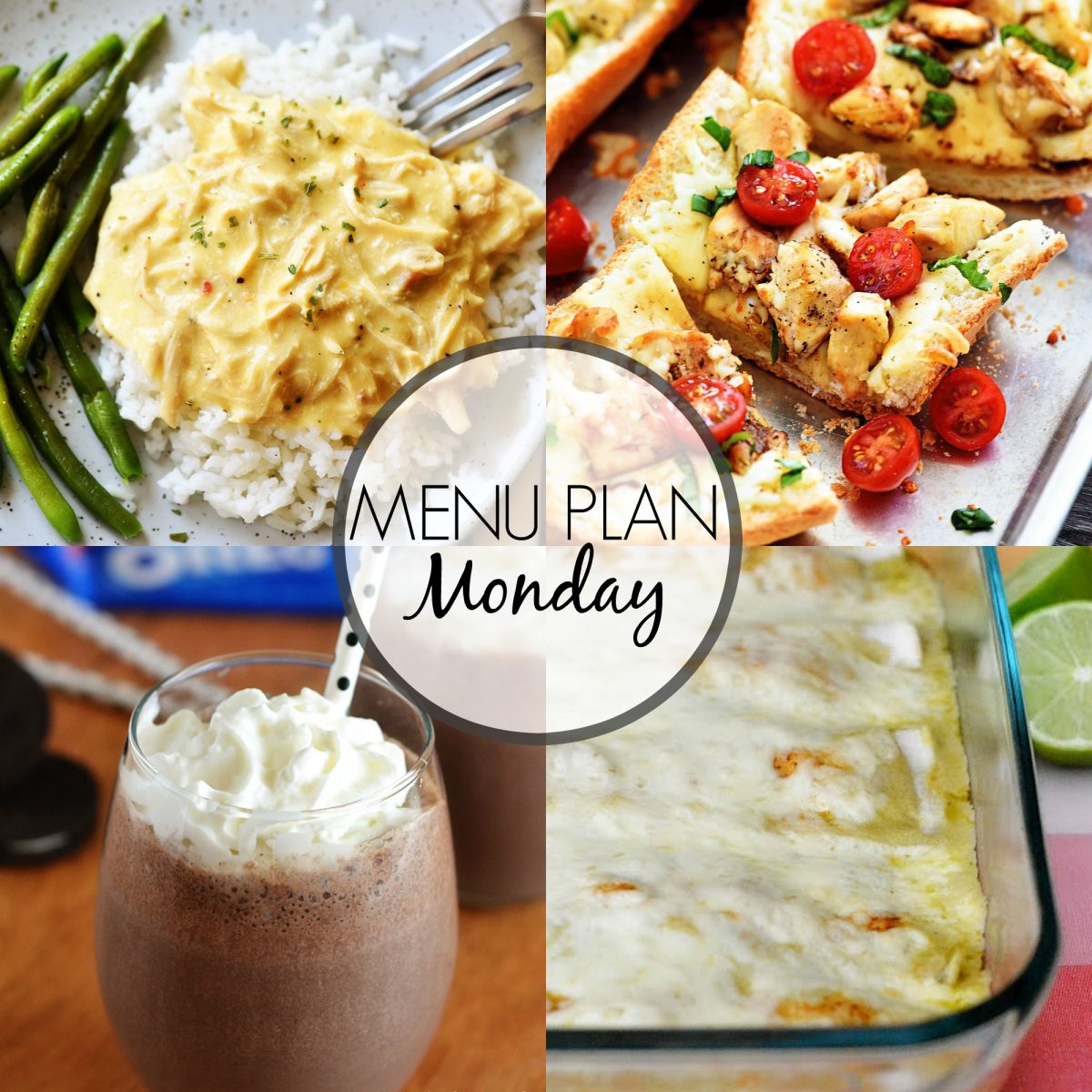 Menu Plan Monday
