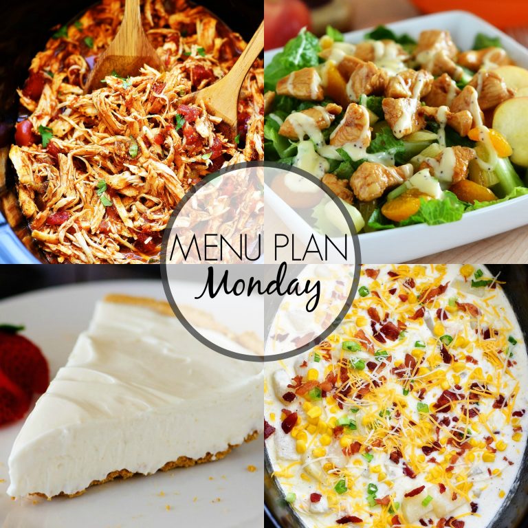Menu Plan Monday