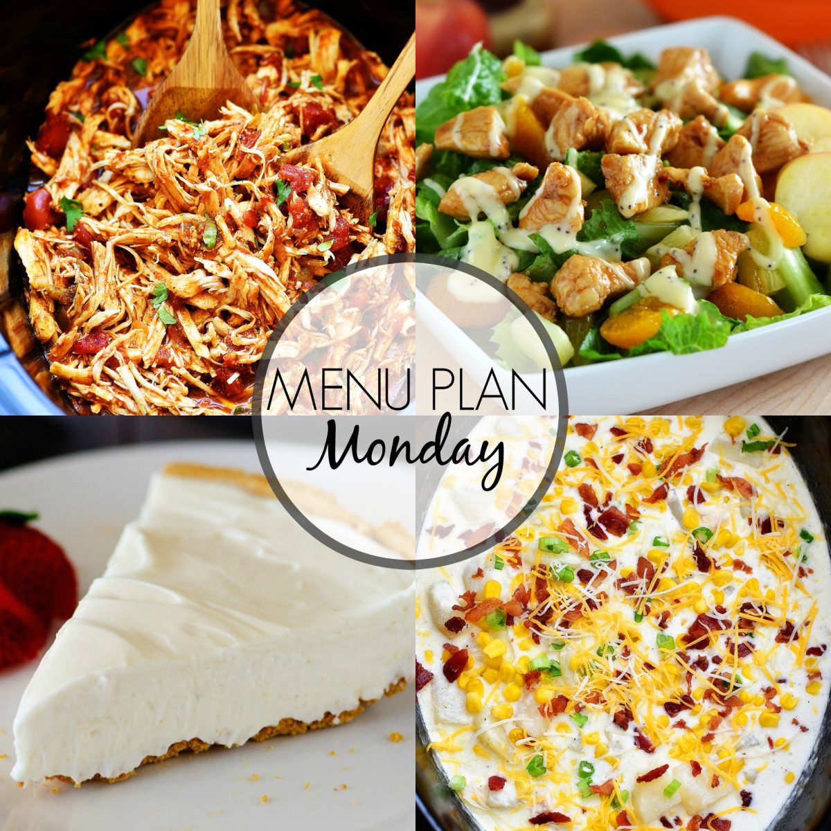 Menu Plan Monday 