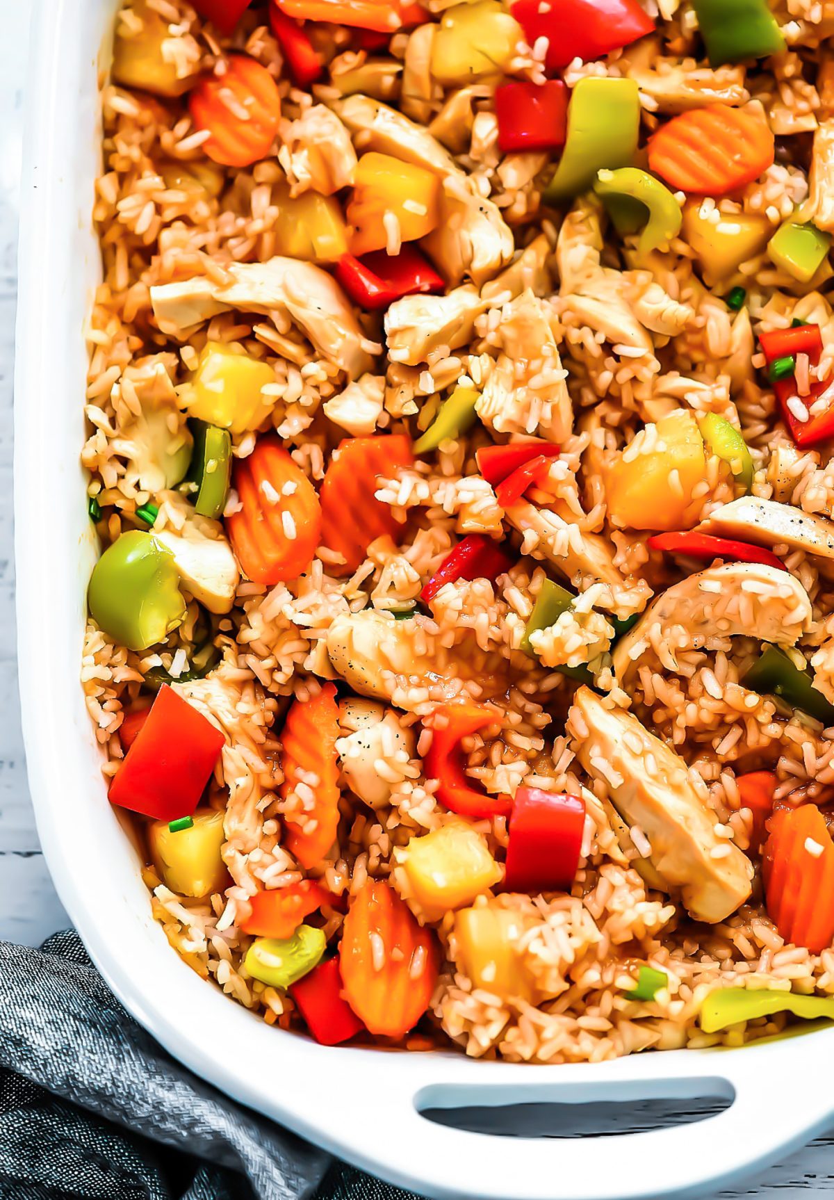 Sweet and Sour Chicken Casserole