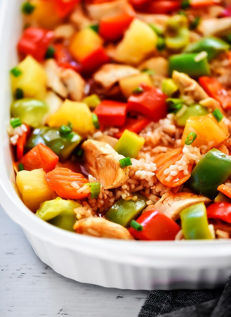 Sweet and Sour Chicken Casserole