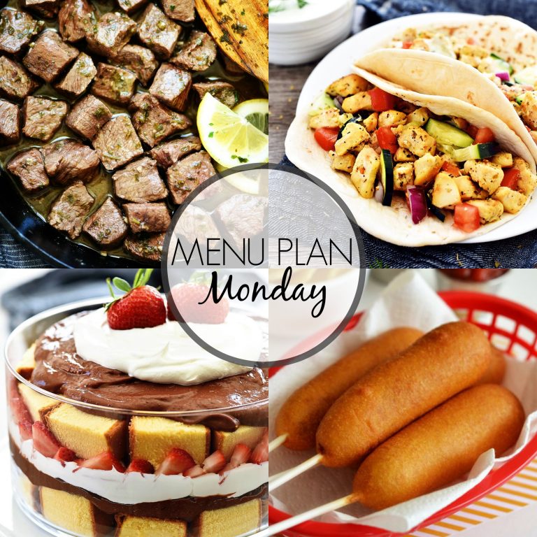 Menu Plan Monday