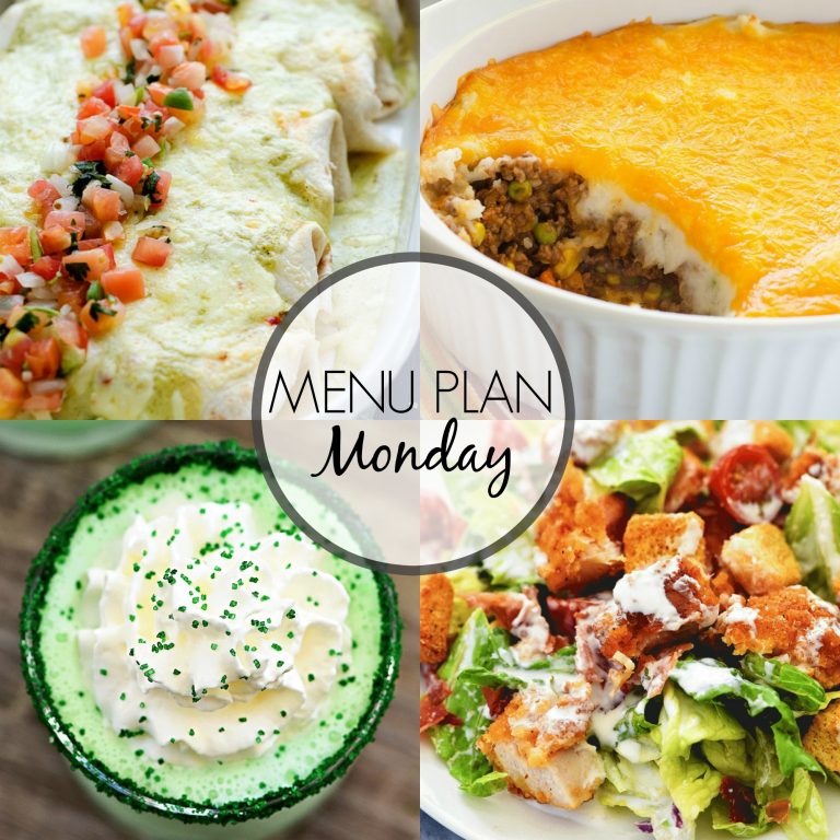 Menu Plan Monday