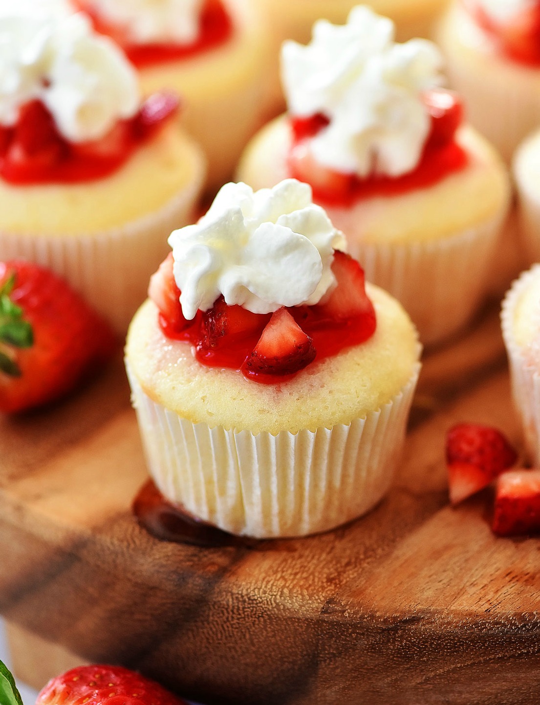 Strawberry Cupcakes
