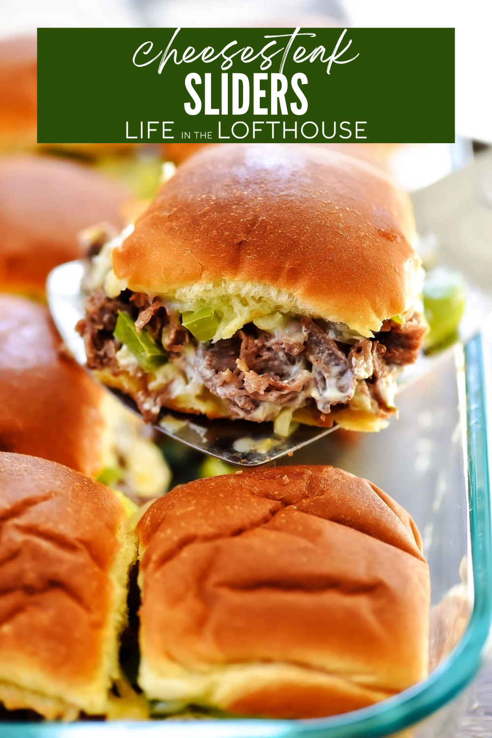 Cheesesteak Sliders Pinterest Pin