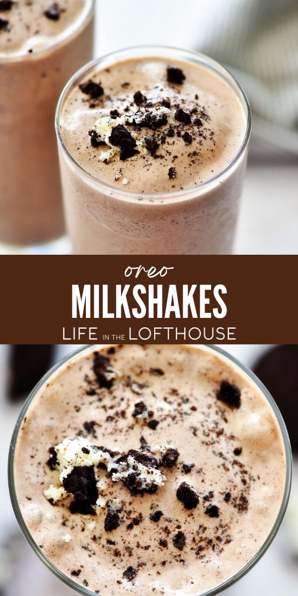 Oreo Milkshakes