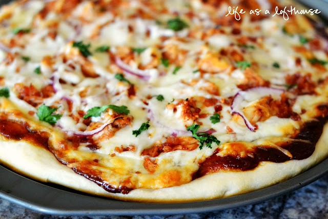 BBQ Chicken Bacon Pizza