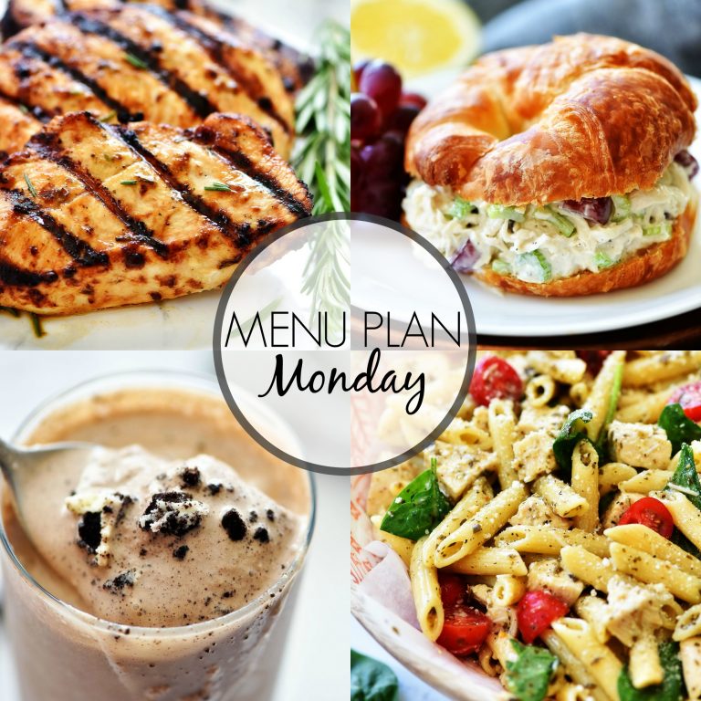 Menu Plan Monday is a list of dinner recipes. Each menu includes six dinner ideas and one dessert. Life-in-the-Lofthouse.com