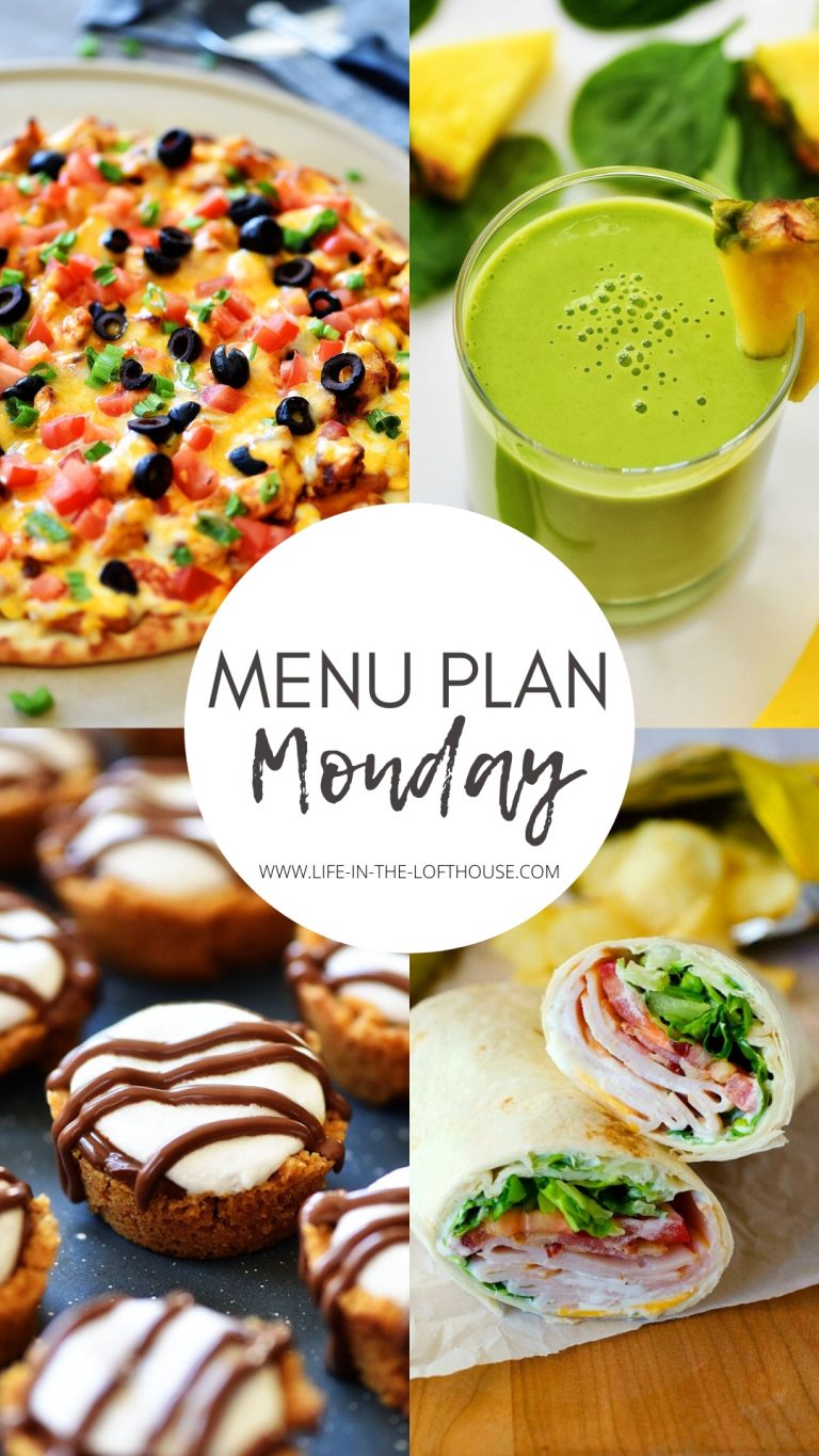 Menu Plan Monday is a weekly menu with delicious dinner recipes. All of the recipes are easy to follow and great for busy weeknights!