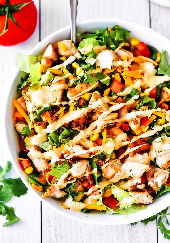 Tex-Mex Chicken Chopped Salad