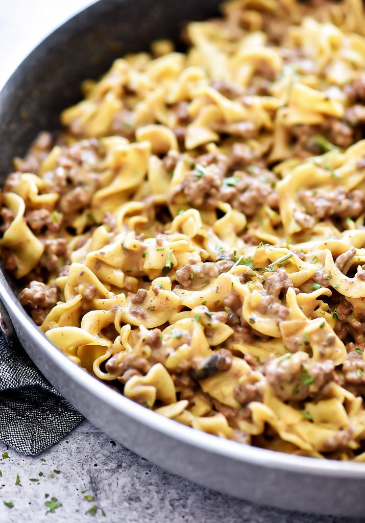 Beef Stroganoff