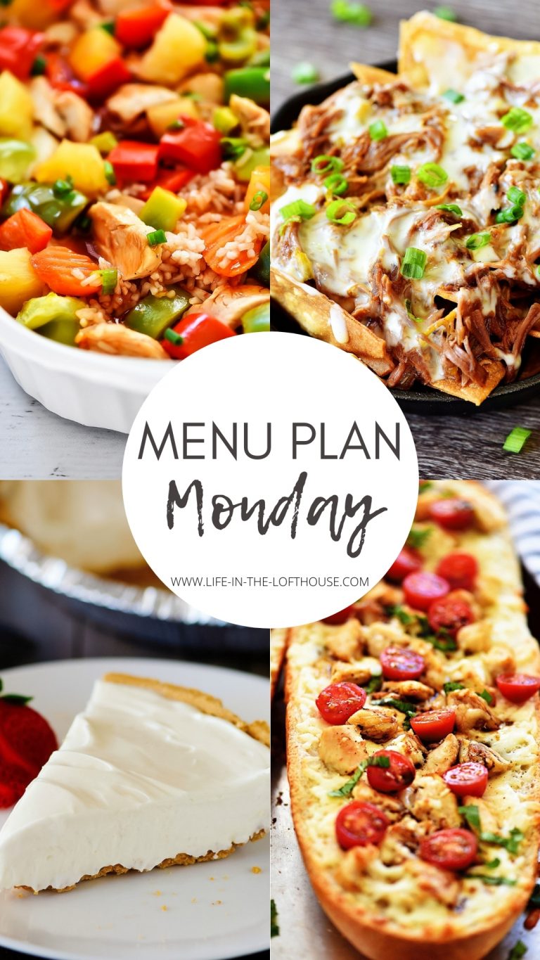 Menu Plan Monday is three steps to getting dinner on the table for your family during the week.