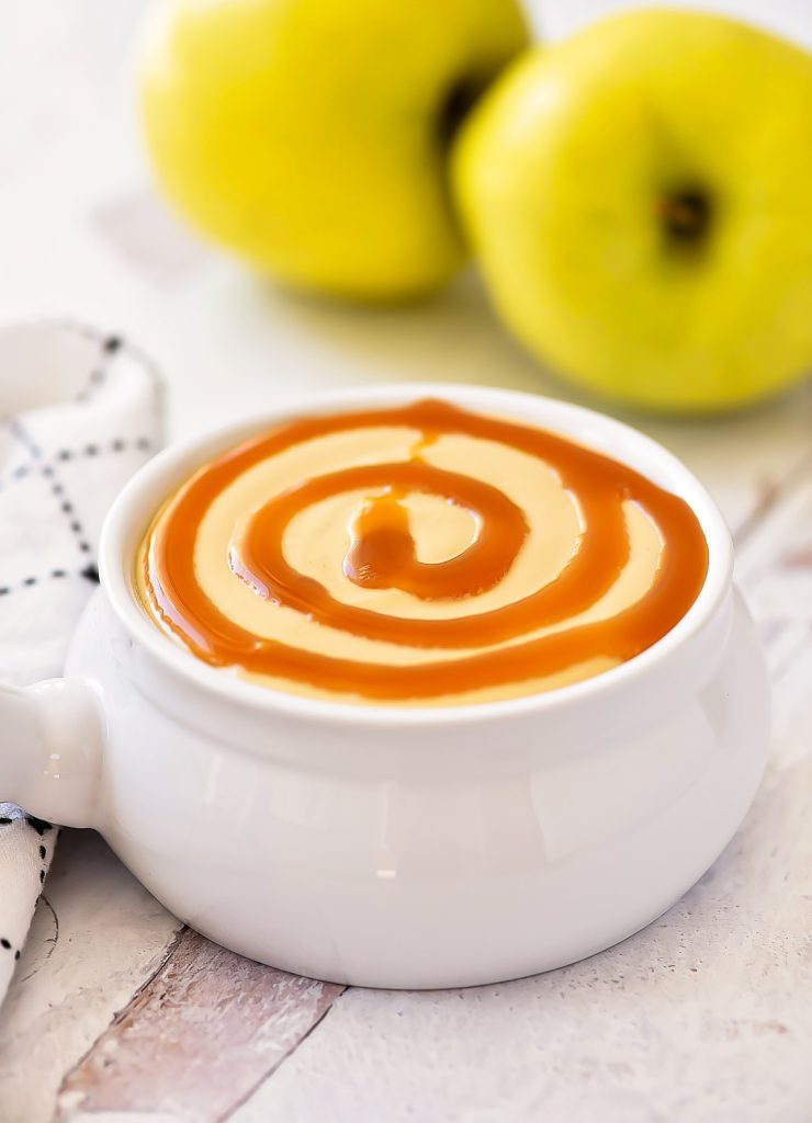Caramel Apple Dip is a creamy dip that tastes just like a classic caramel apple. Life-in-the-Lofthouse.com