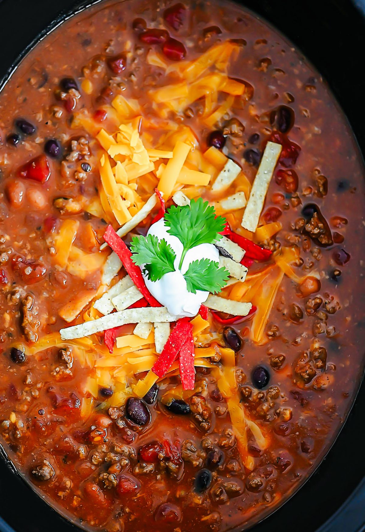 Crock Pot Taco Soup