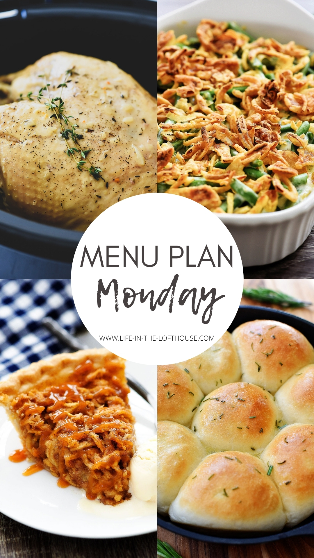 Thanksgiving Menu Plan Monday. Life-in-the-Lofthouse.com
