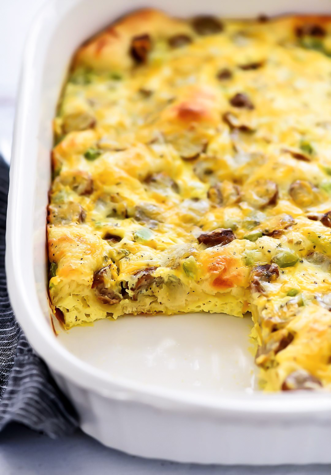 Turkey Sausage Breakfast Bake