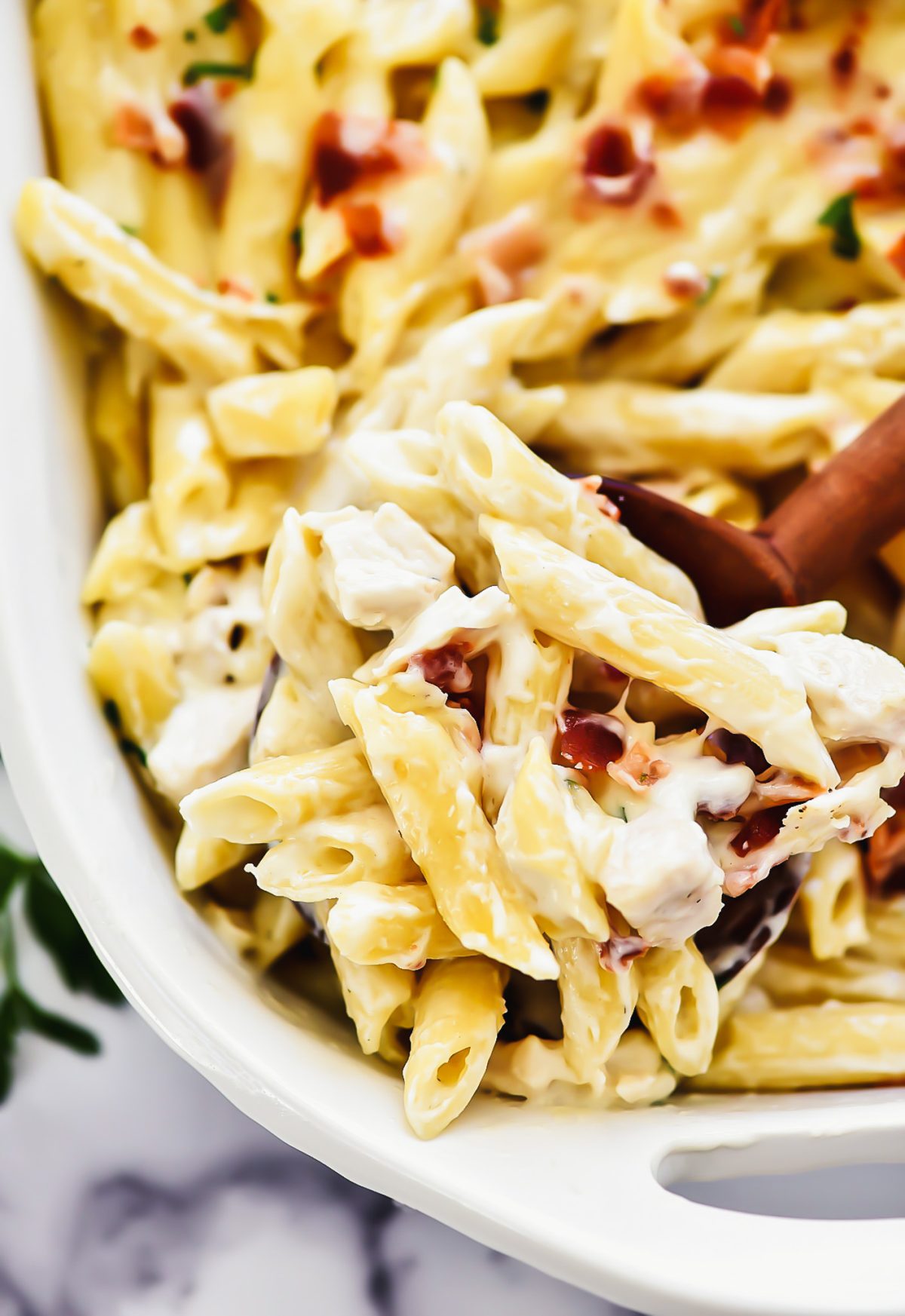Chicken Bacon Ranch Pasta