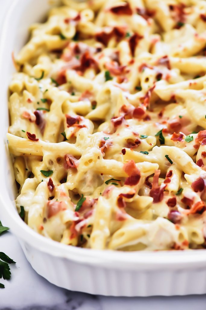 Chicken Bacon Ranch Pasta