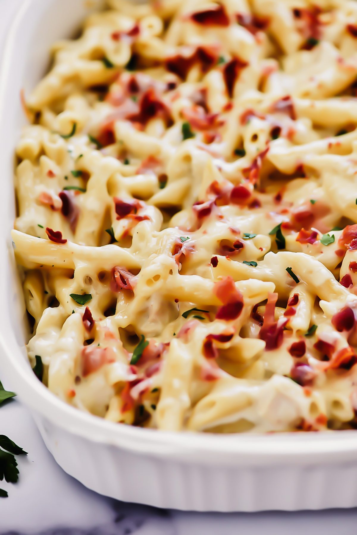 Chicken Bacon Ranch Pasta