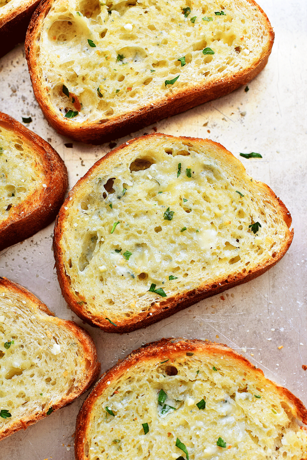 French bread baked with butter, garlic and Gorgonzola cheese. Life-in-the-Lofthouse.com